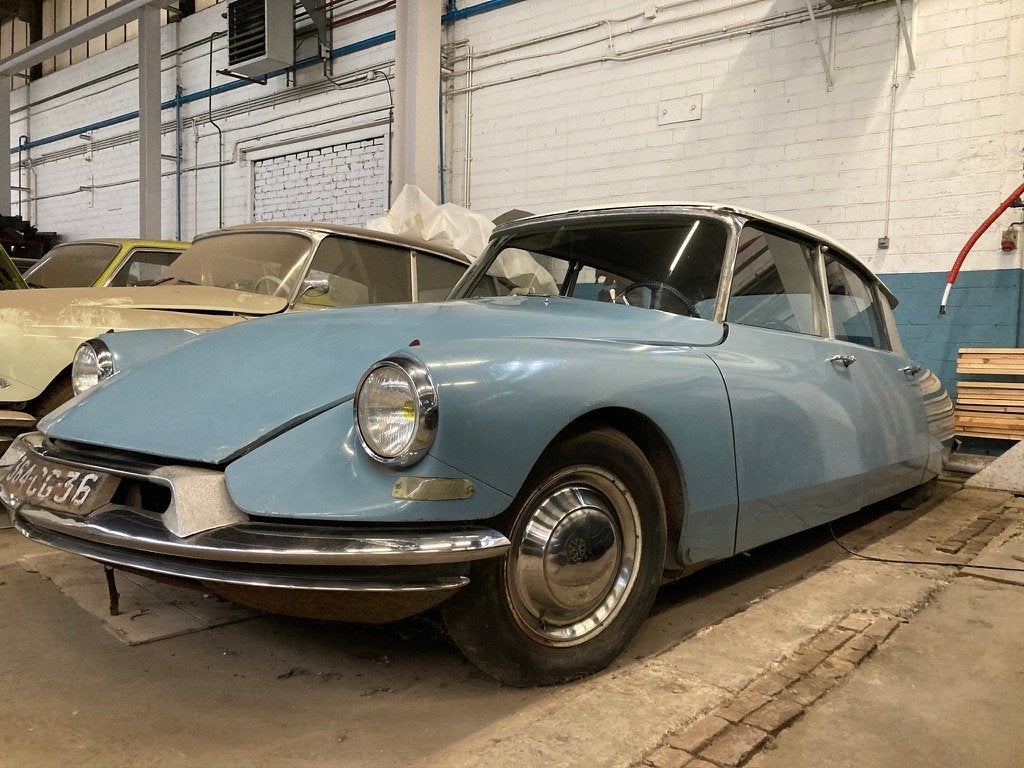 Citroen DS 1959 Bleu Monte Carlo Project maar kogelhard!, foto 3