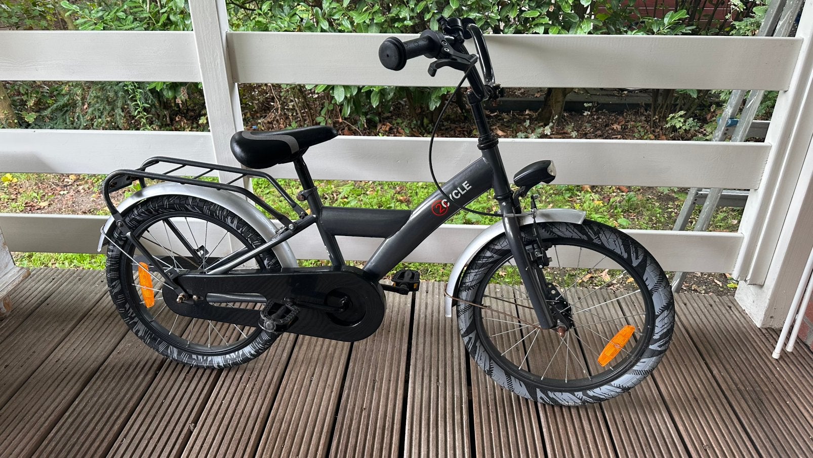2Cycle kinderfiets 18 inch - Zwart, Ophalen, Gebruikt, 16 tot 20 inch