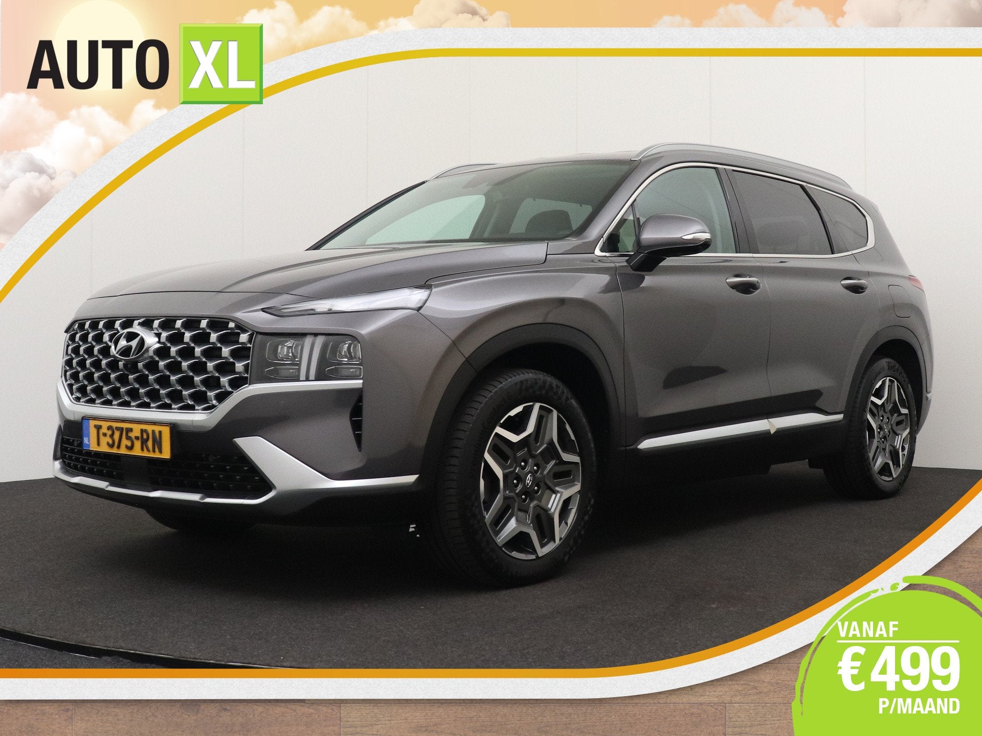 Hyundai Santa Fe 1.6T 265 PK Aut. PHEV Premium Trekhaak Adap, Auto's, Santa Fe, Gebruikt, Euro 6, 4 cilinders