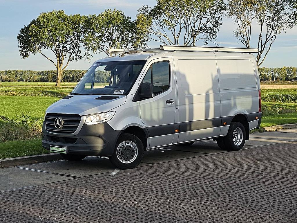 Mercedes-Benz Sprinter 514 L2H1 Dubbellucht 3500kg Trekhaak, Auto's, Bestelauto's, Automaat, Achterwielaandrijving, Gebruikt, Bedrijf