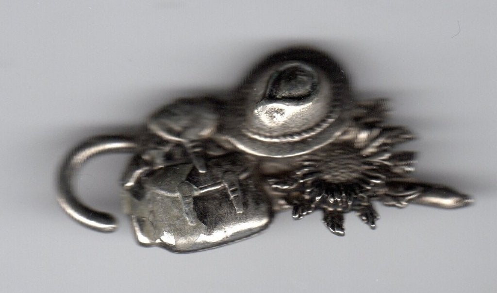 BROCHE WEITAS WANDELSTOK JAGERSHOED ALPENBLOEM (A6), Ophalen of Verzenden, Gebruikt, Overige onderwerpen