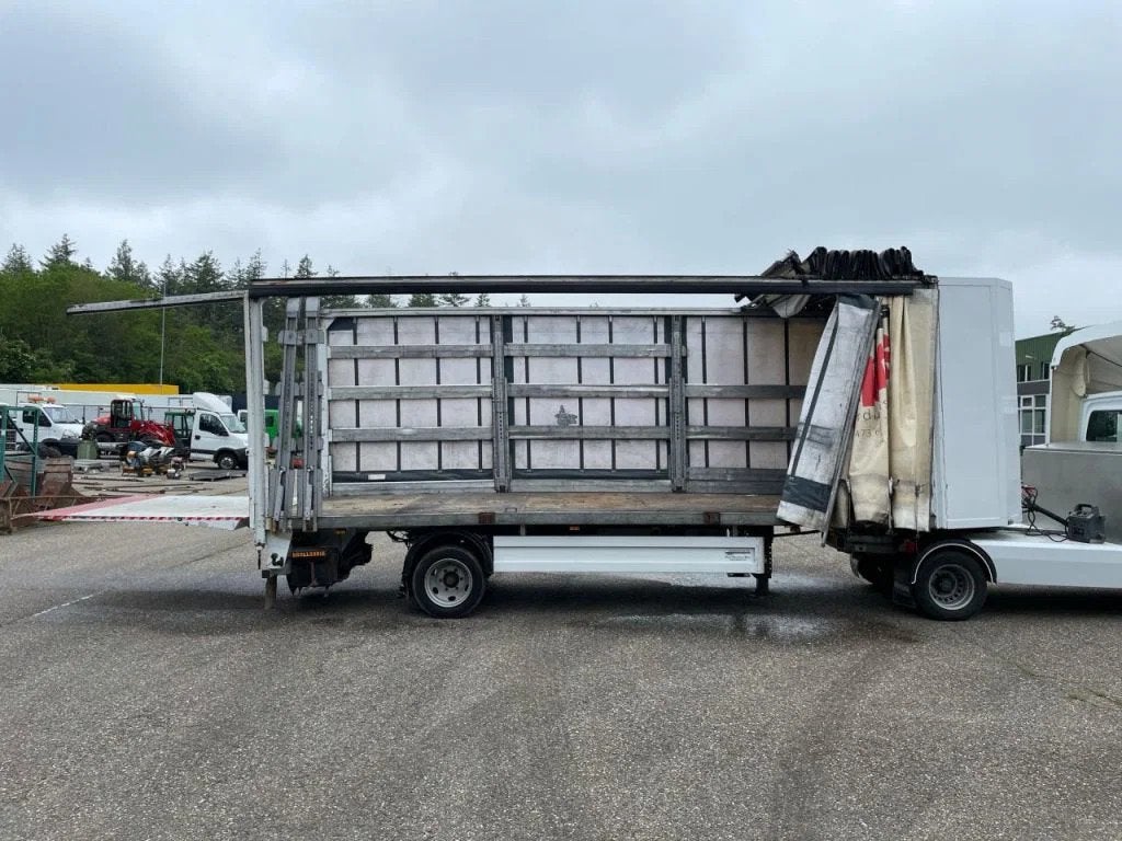 AWB Be Oplegger schuifzeilen en schuifdak 7 ton (bj 2010), Overige brandstoffen, Bedrijf, Geïmporteerd, Aanhangers en Opleggers