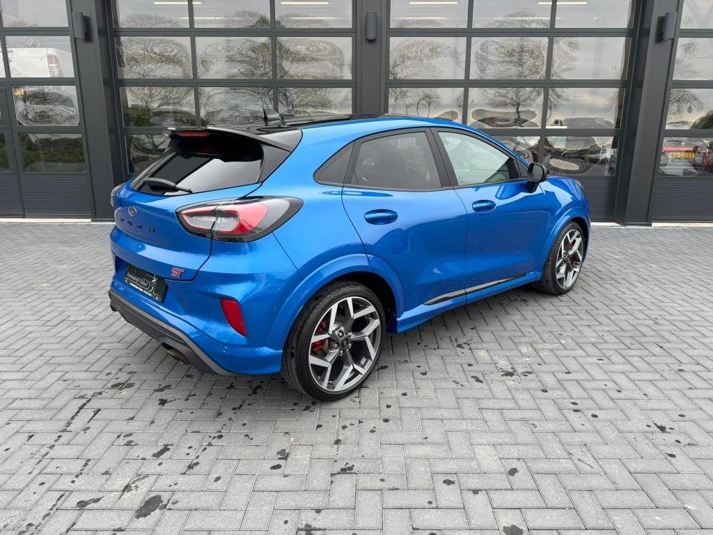 Ford Puma 1.5 EcoBoost ST X Performance Pack (bj 2021), 1258 kg, 750 kg, Blauw, Origineel Nederlands