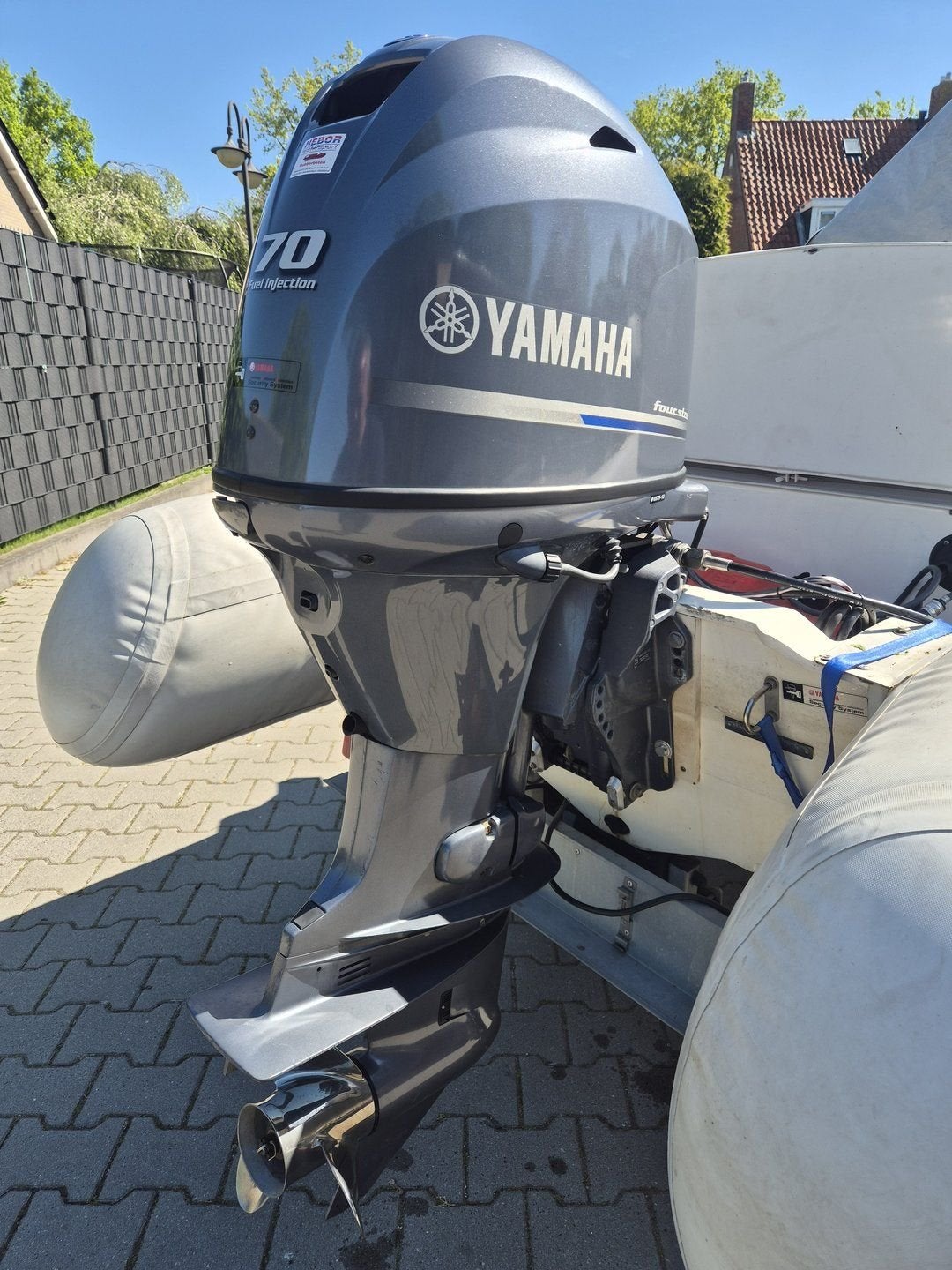 Yamaha F70pk EFI 4-tact Slechts 95u, -, Gebruikt, -, -