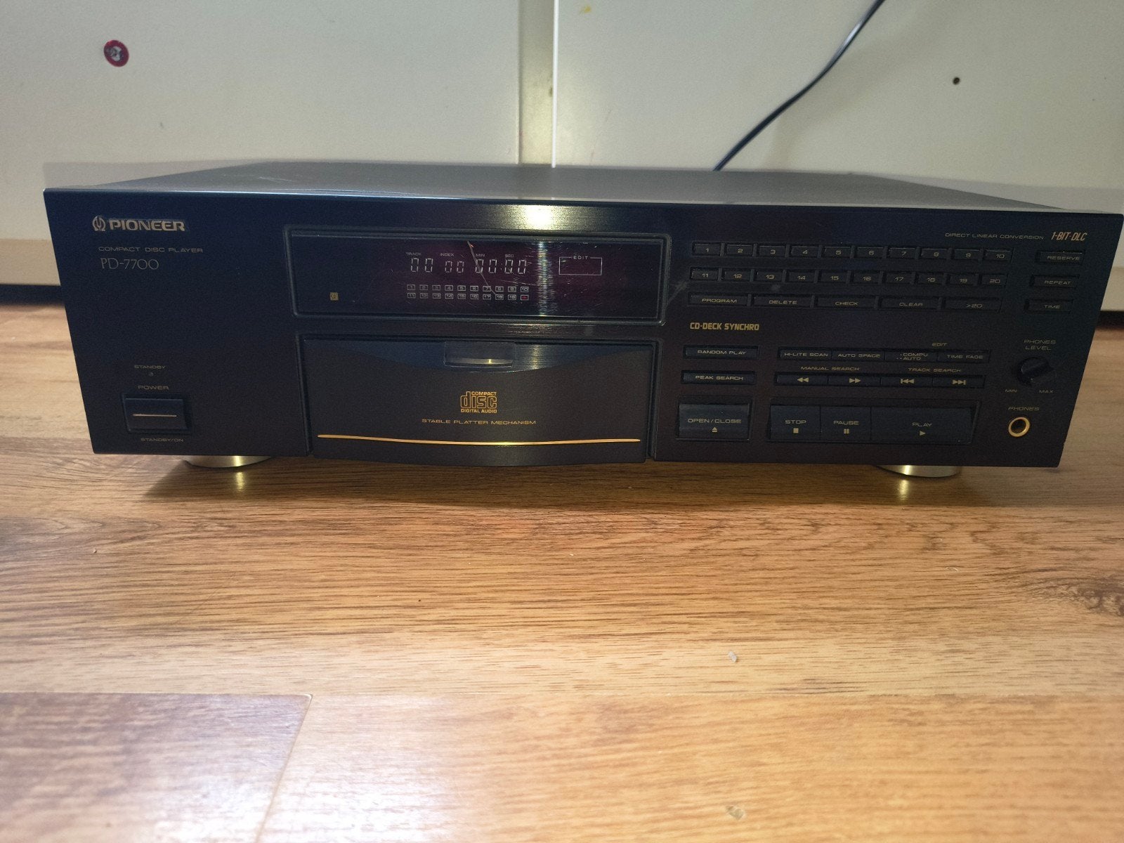 PIONEER PD-7700 compact disc player., Ophalen, Gebruikt, Pioneer