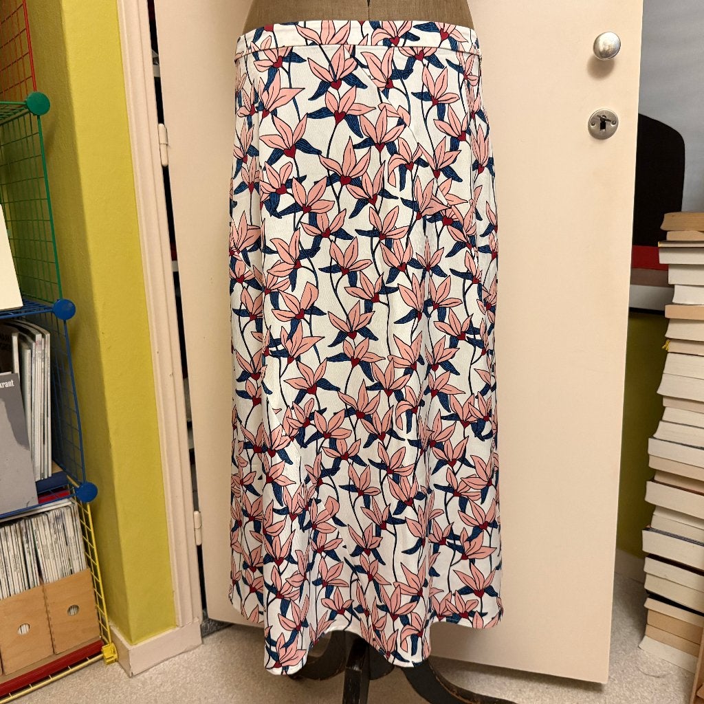 Fabienne Chapot rok Mt 42, Kleding | Dames, Rokken, Zo goed als nieuw, Maat 42/44 (L), Meerkleurig, Onder de knie, Verzenden