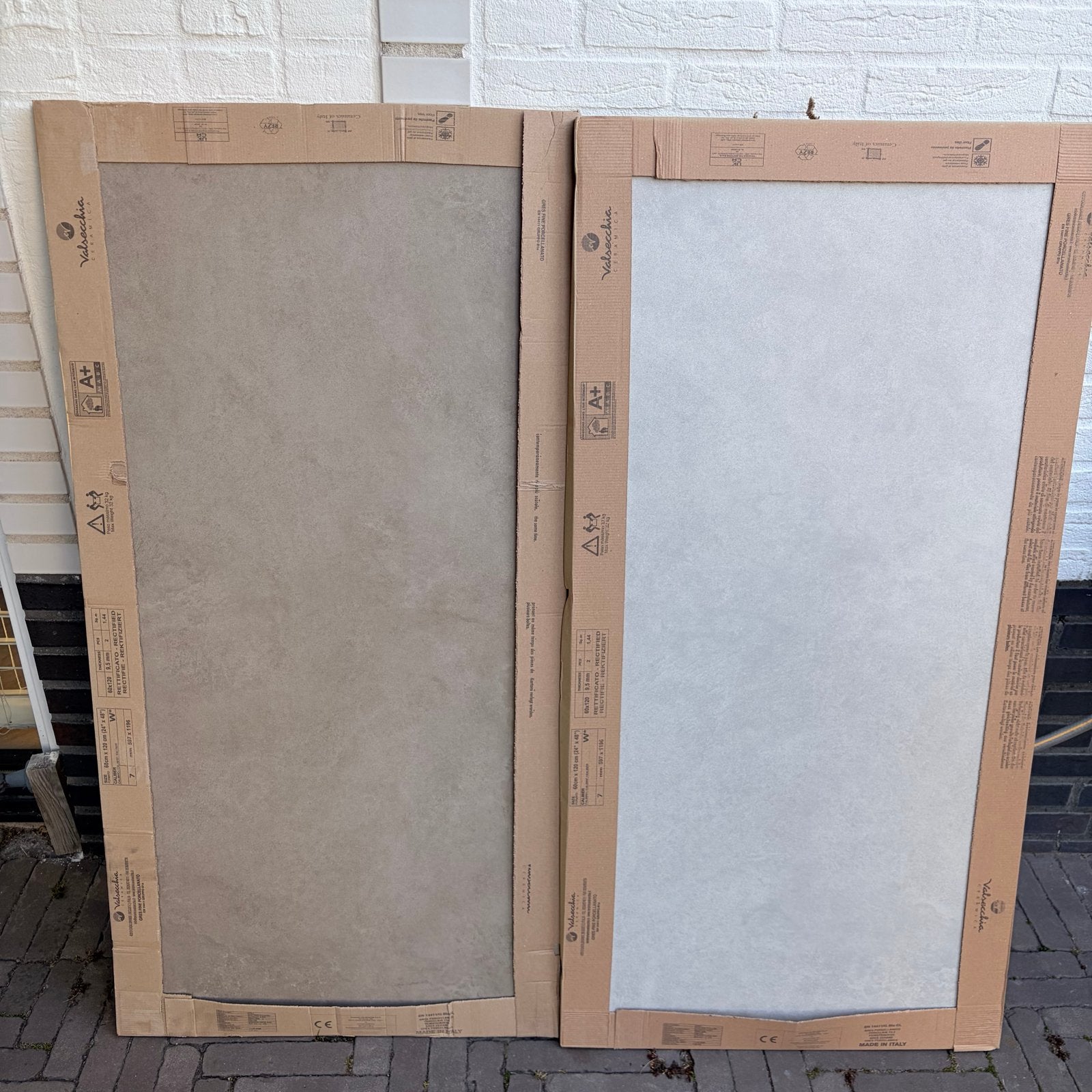 Valsecchia Ceramica Vloertegels  60x120 cm (1.44 m²), Ophalen, 60 cm of meer, 40 tot 60 cm, Keramiek