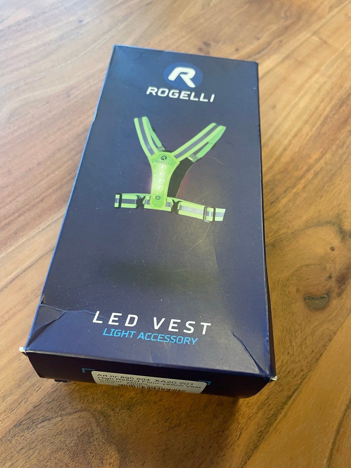 Roggeli LED Vest - Hoge Zichtbaarheid voor Fietsers, Ophalen of Verzenden, Nieuw, Batterij, Verlichtingsset