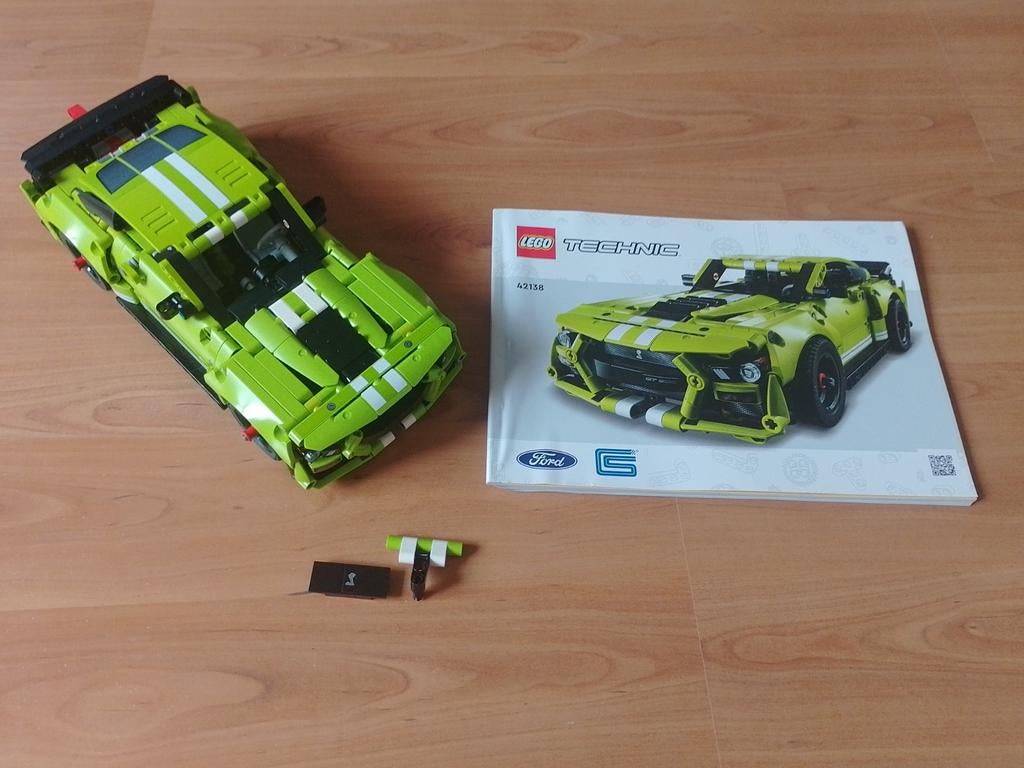 Lego Technic Ford Mustang auto, Lego, Compleet, Ophalen of Verzenden, Zo goed als nieuw