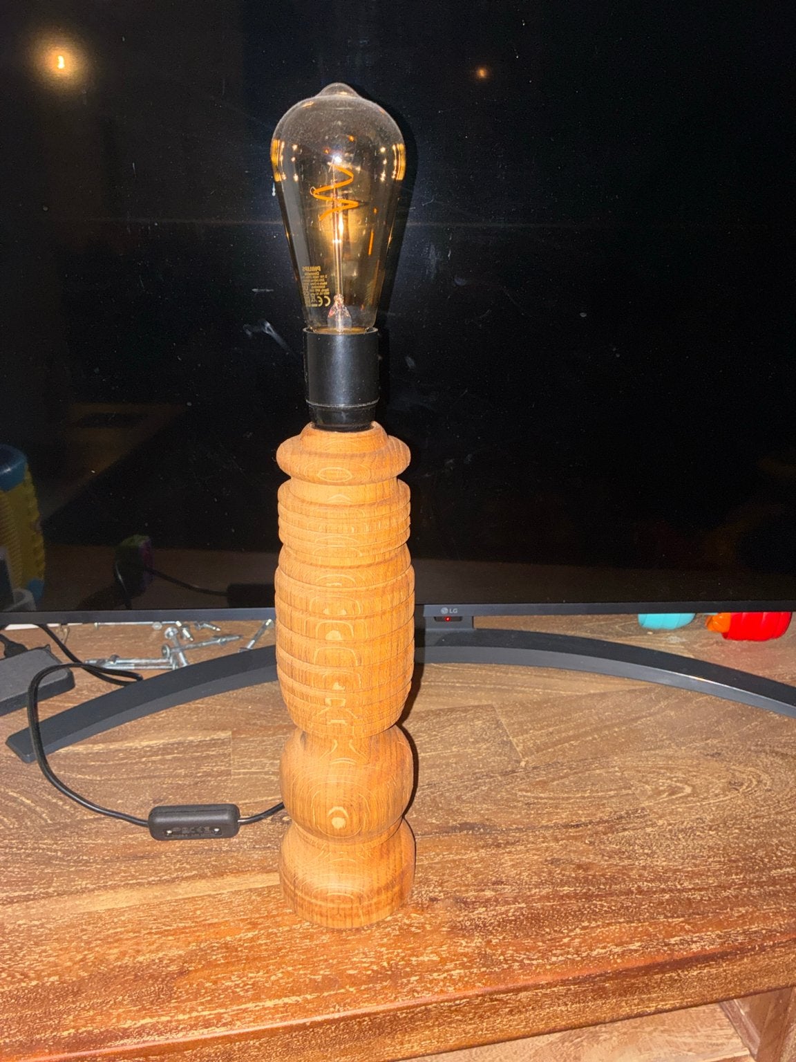 Handgemaakte Design Tafellamp - Uniek en Sfeervol, Overige merken, Nieuw, Sfeerlamp, Handgemaakt
