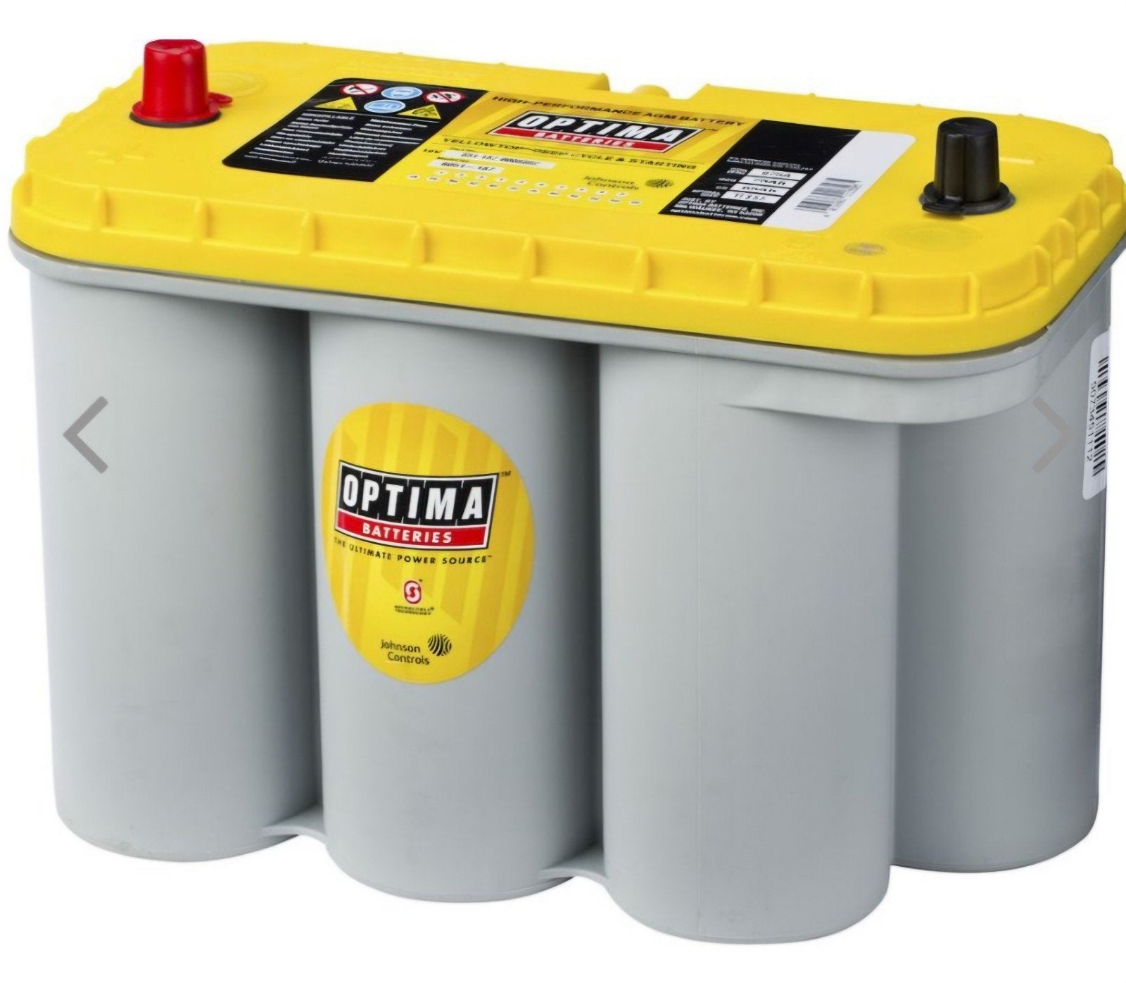 Optima Yellowtop Accu 12V 75Ah Startaccu Deep Cycle, Ophalen of Verzenden, Gebruikt, Universele onderdelen