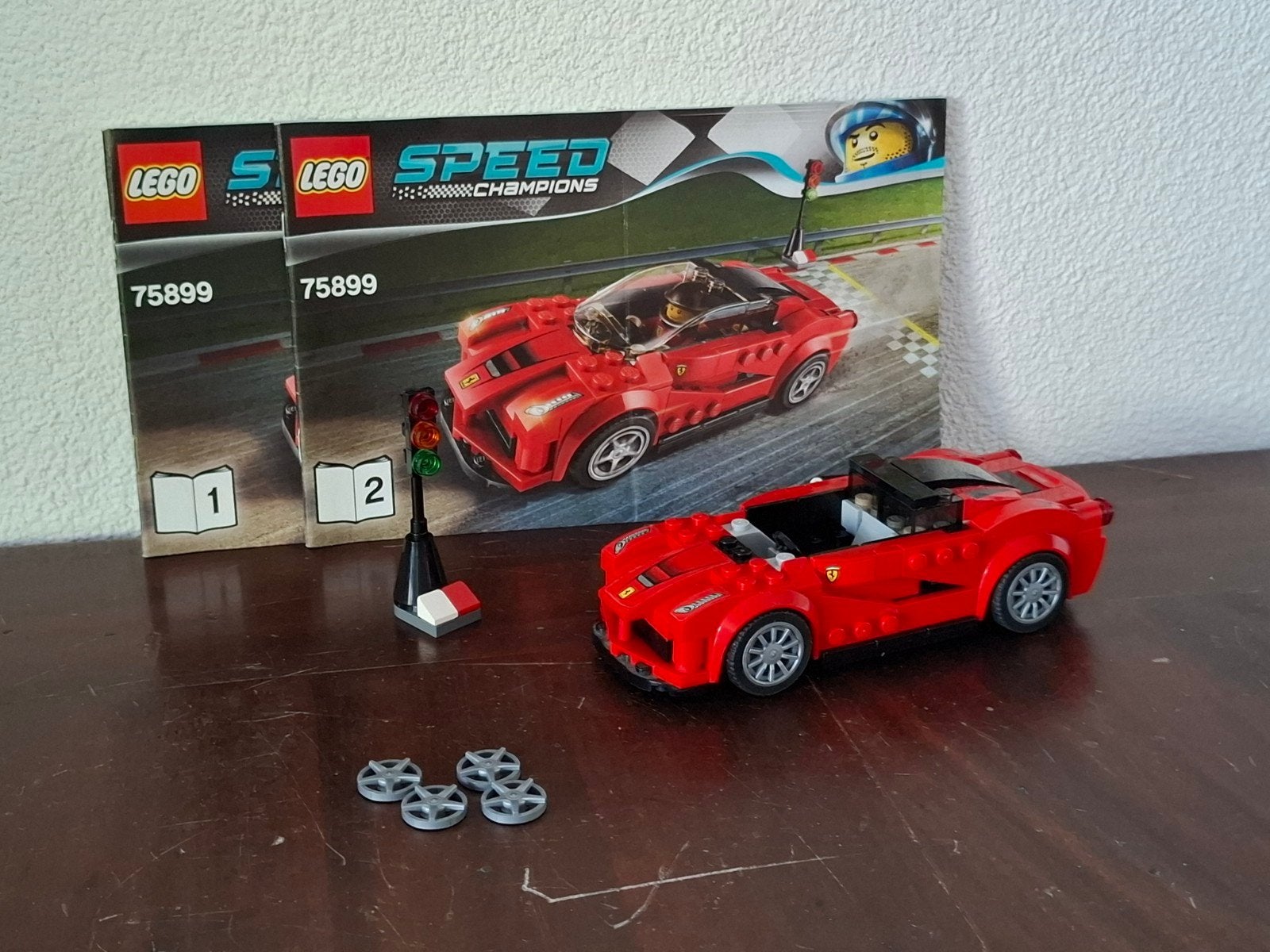 Lego Speed Champions - LaFerrari - 75899 - Incompleet, Gebruikt, Lego, Complete set, Inclusief instructies