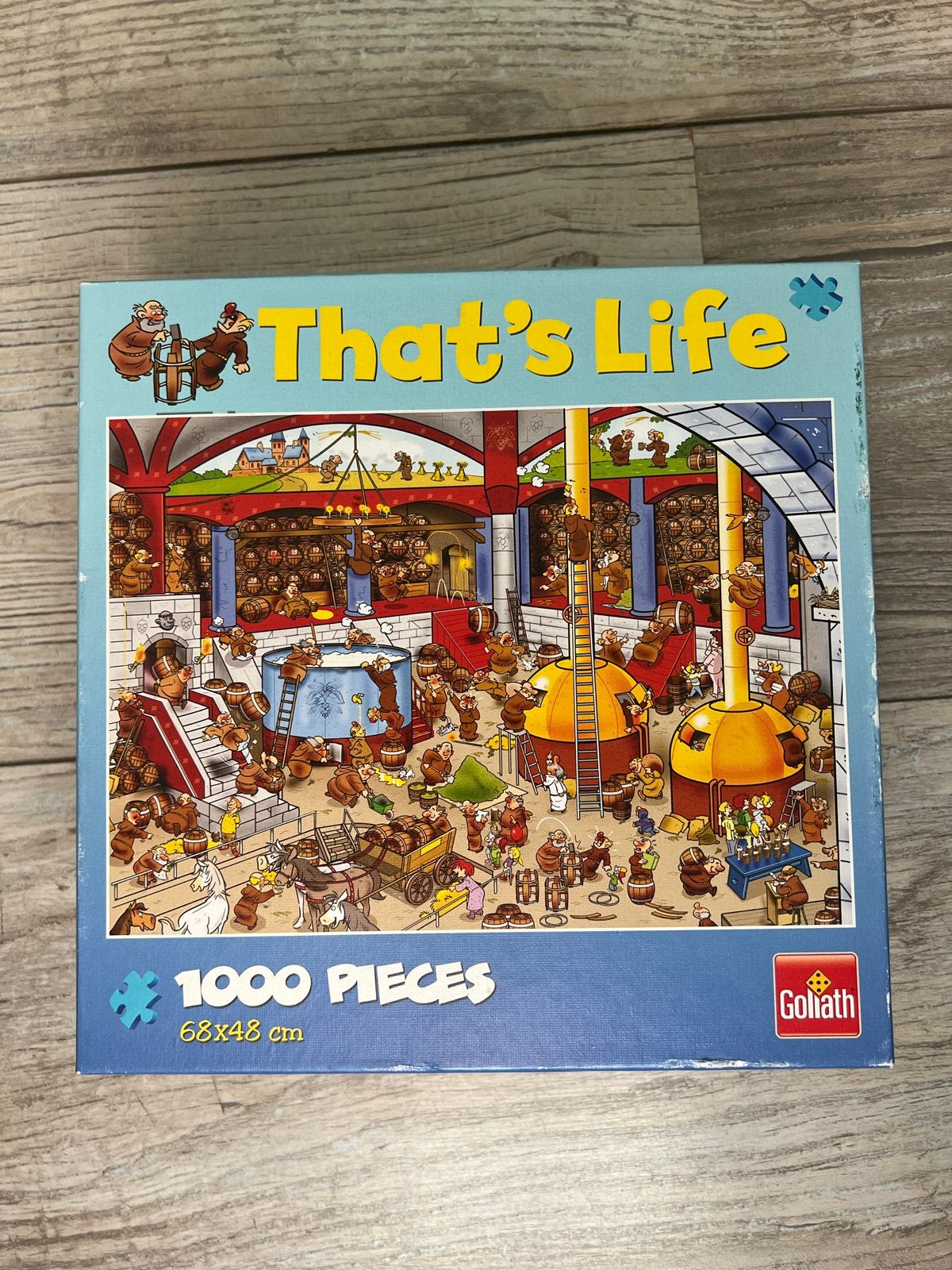 Goliath That's Life Legpuzzel 1000 Stukjes, Ophalen, 500 t/m 1500 stukjes, Gebruikt, Legpuzzel