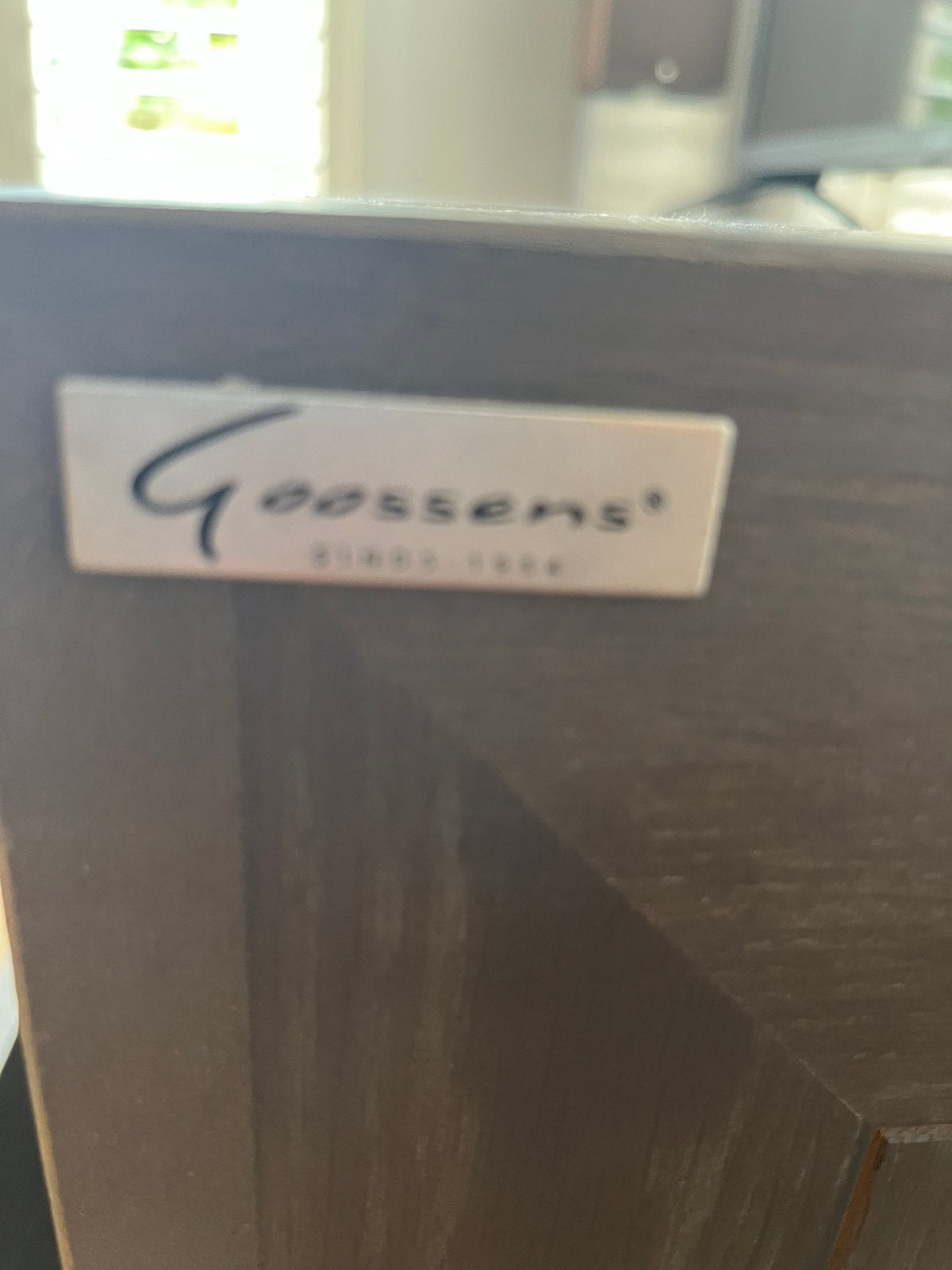 Goossens woonkamer set leemkleurig eikenhout, Ophalen