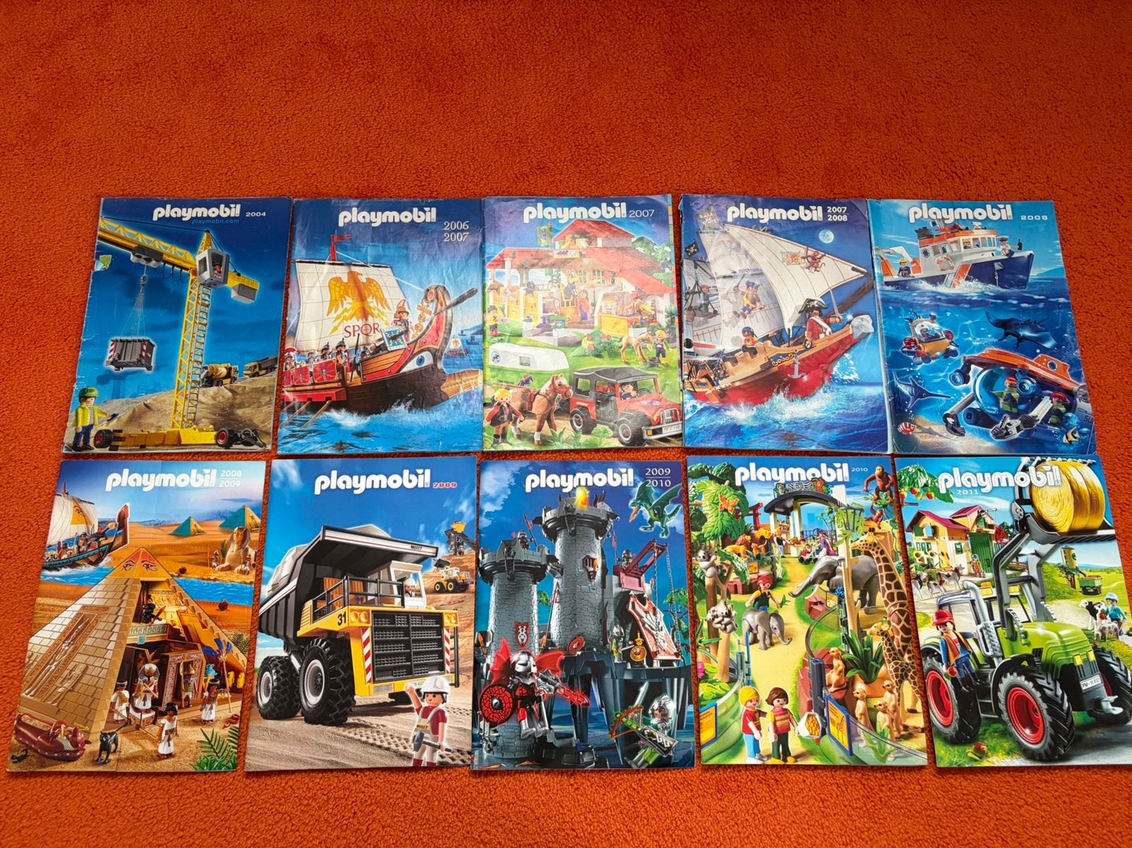 Playmobil catalogus 2004-2011, Ophalen of Verzenden, Zo goed als nieuw
