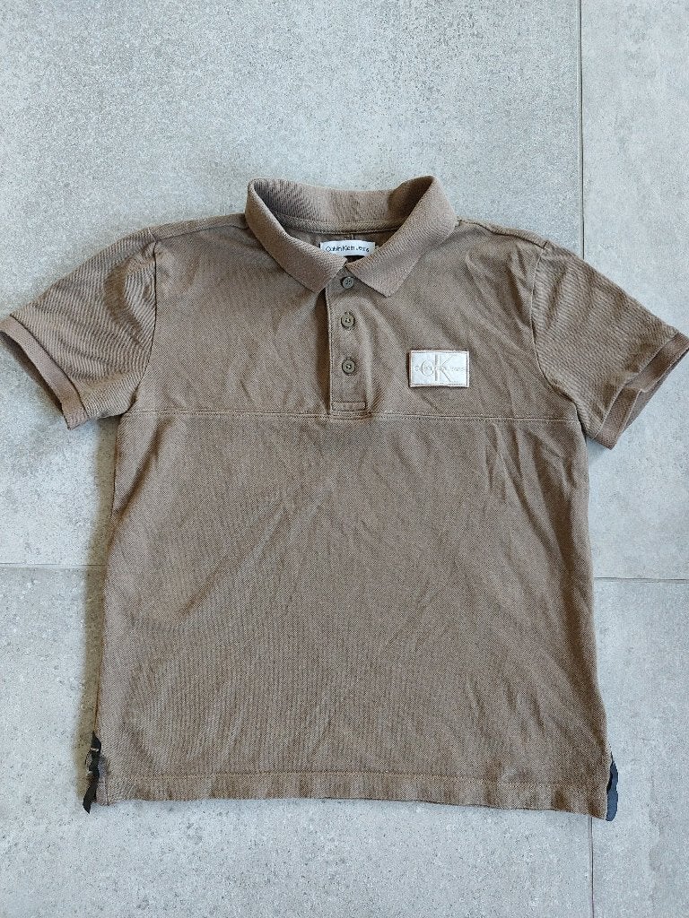 Calvin Klein polo shirt maat 134, Zo goed als nieuw, Shirt of Longsleeve, Jongen, Calvin Klein