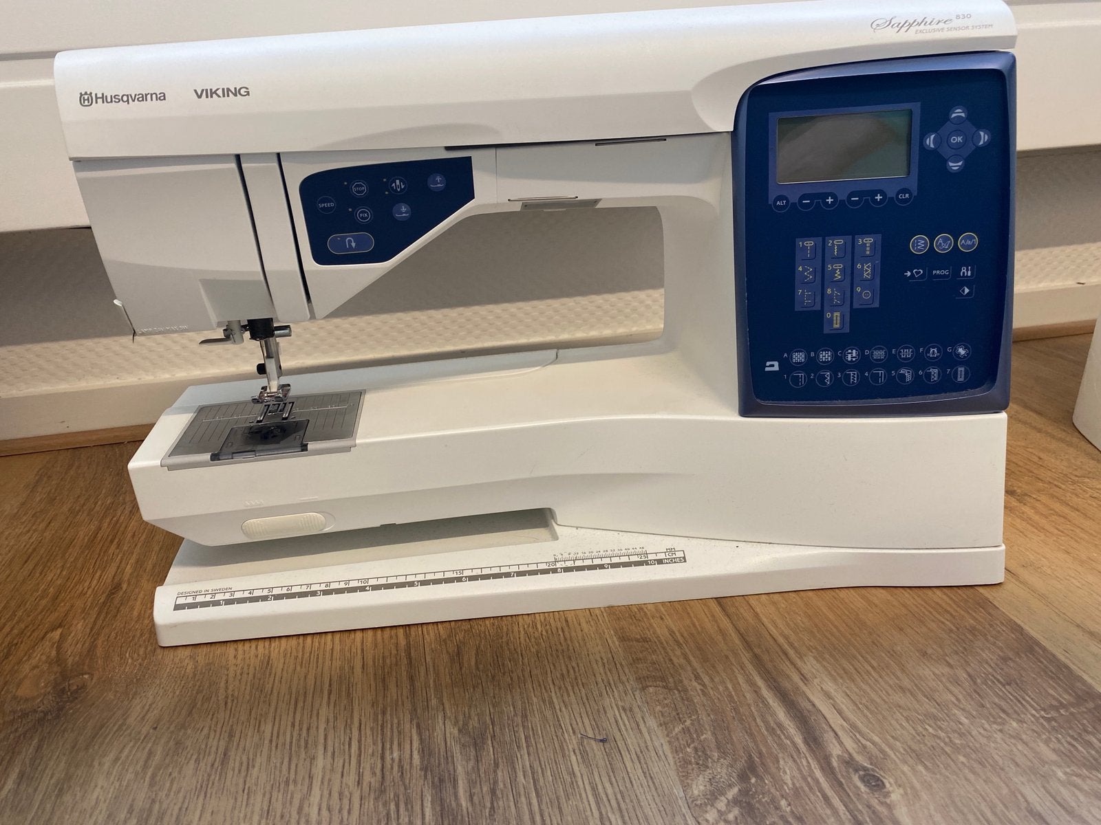 Husqvana Viking sapphire 830 naaimachine, Ophalen, Gebruikt, Naaimachine, Husqvarna
