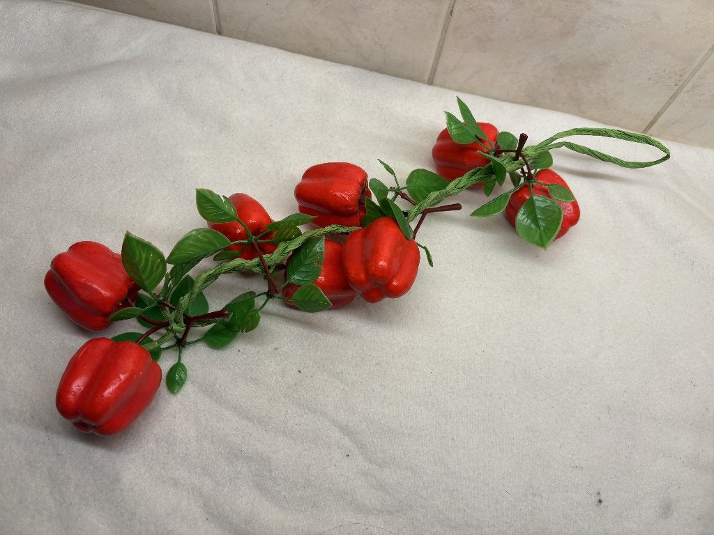 Decoratieve Streng Rode Chili Pepers, Ophalen of Verzenden