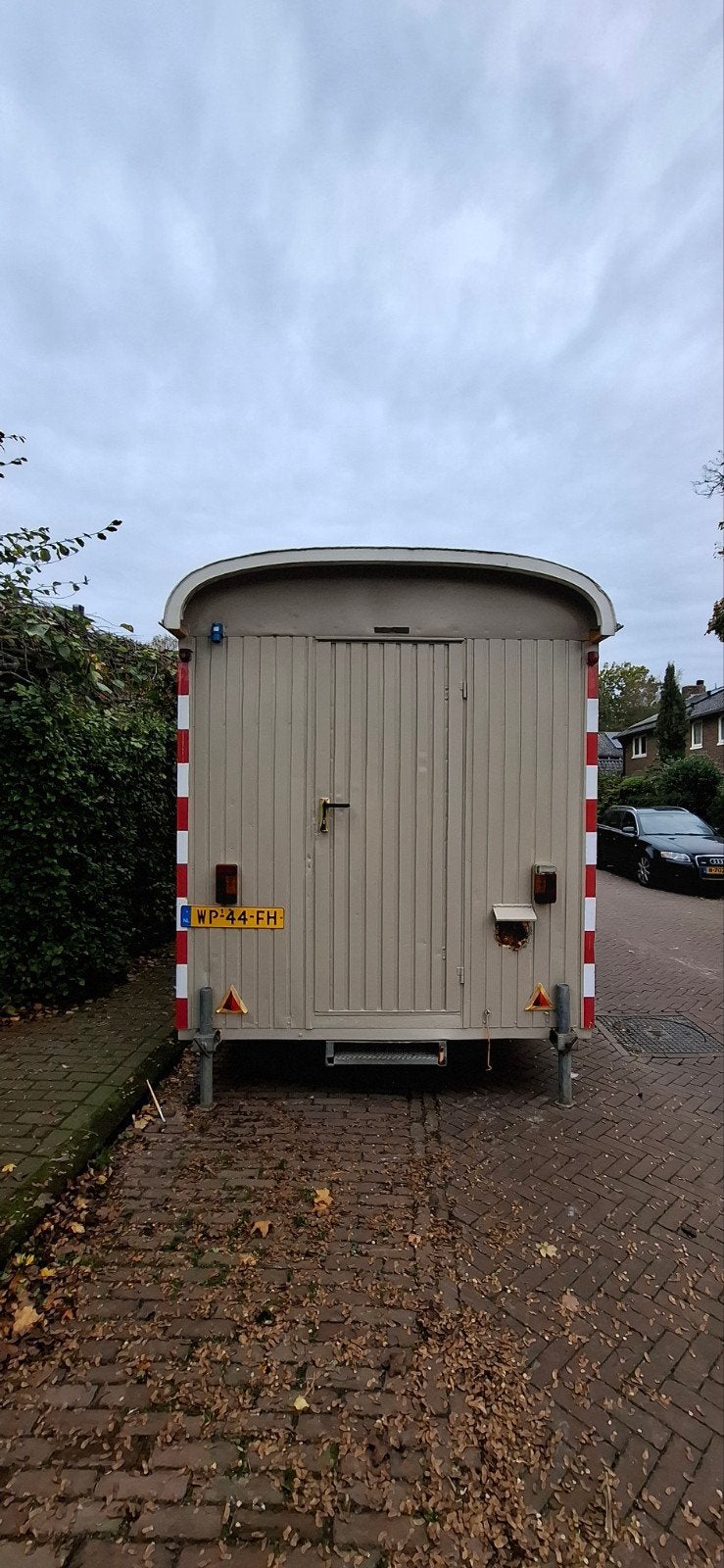 Schaftkeet / Pipowagen, Ophalen, Gebruikt