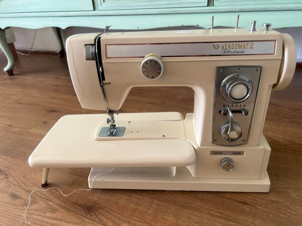 Vintage Vendomatic Naaimachine - Volautomatisch, Ophalen of Verzenden