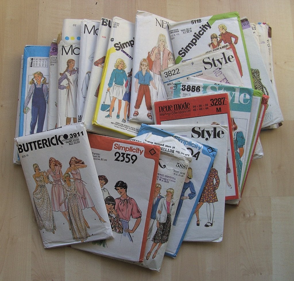 vintage naaipatronen - Simplicity  McCall's  Butterick Style, Hobby en Vrije tijd, Overige merken, Vrouw, Ophalen of Verzenden