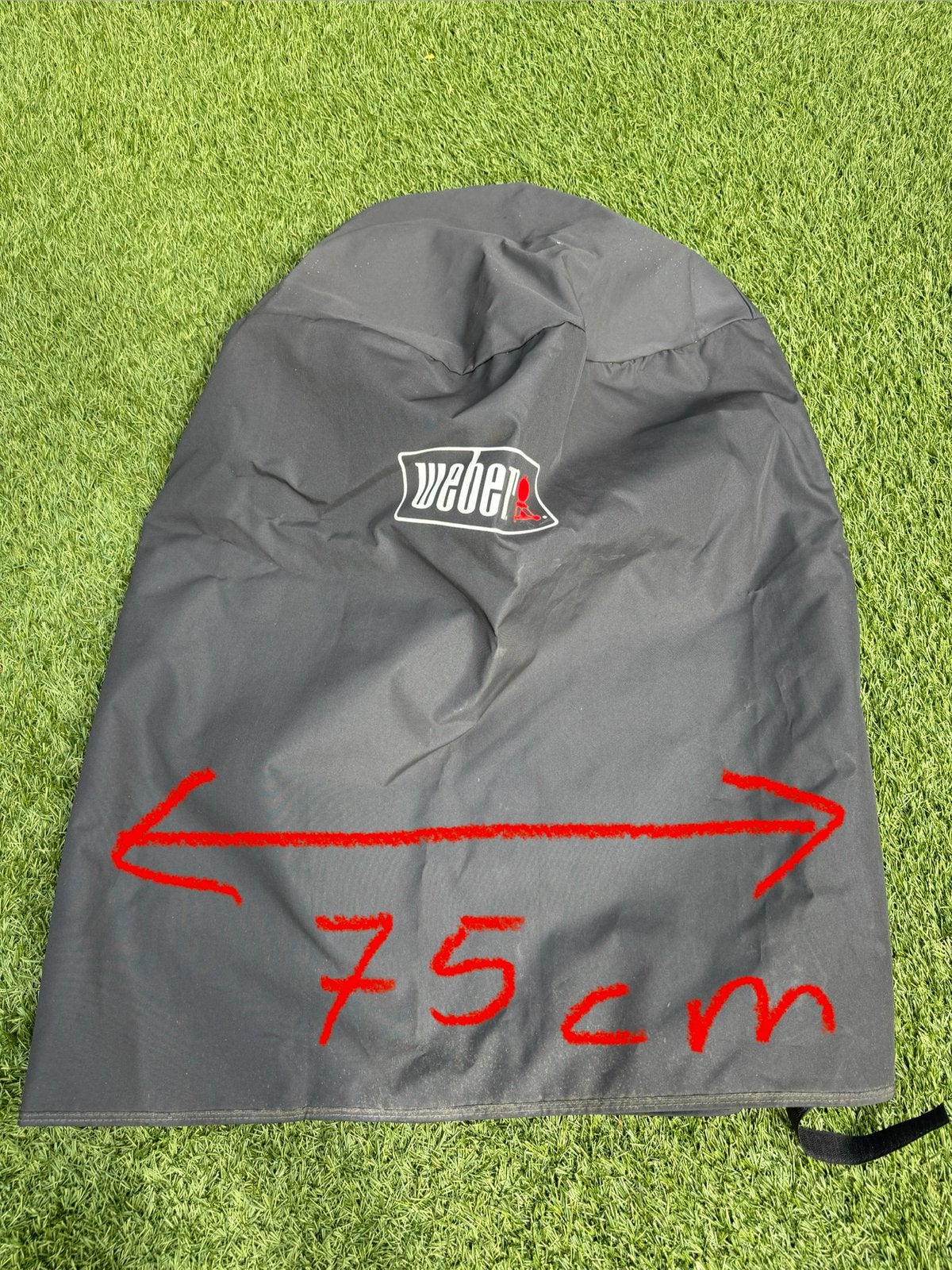 Weber Bbq hoes  zat op een weber Smoker zie laatste foto, Ophalen of Verzenden, Gebruikt