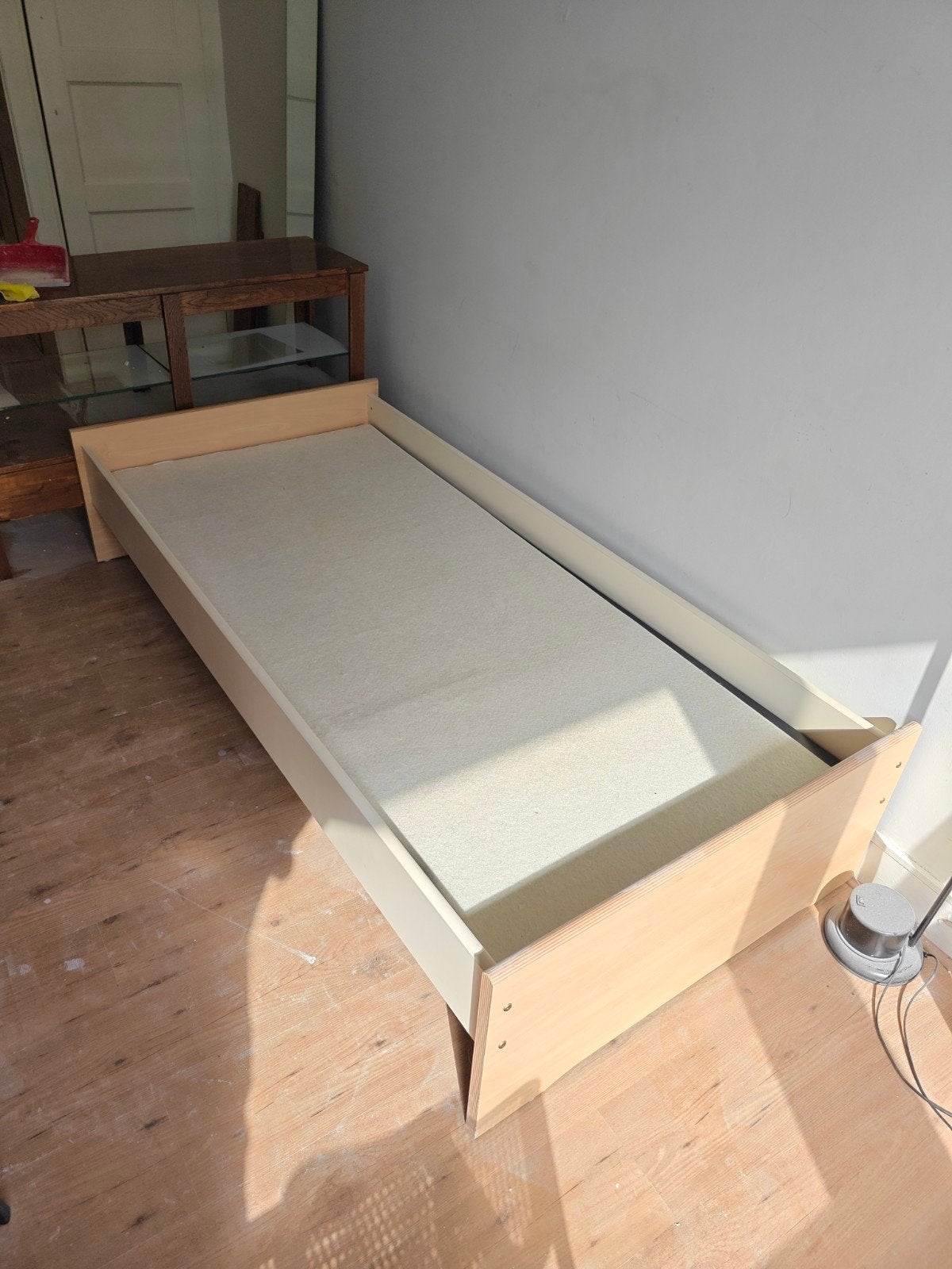 Bed Auping 90x200, Ophalen, Gebruikt, 90 cm, Eenpersoons