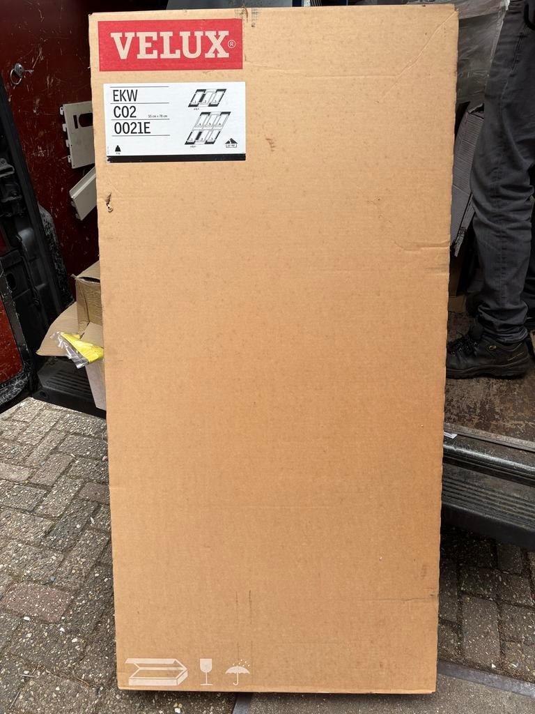 Velux EKW C02 0021E gootstuk voor dakraam 55x78 cm, Doe-het-zelf en Verbouw, Dakpannen en Dakbedekking, Ophalen, Overige materialen