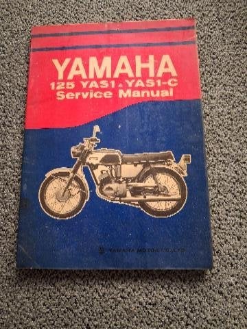 Yamaha 125 YAS 1& 1c Service manual, Ophalen of Verzenden, Yamaha