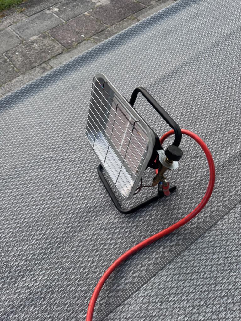 Te koop - warmtestraler op butagaz - in zeer goede staat, Ophalen, Zo goed als nieuw