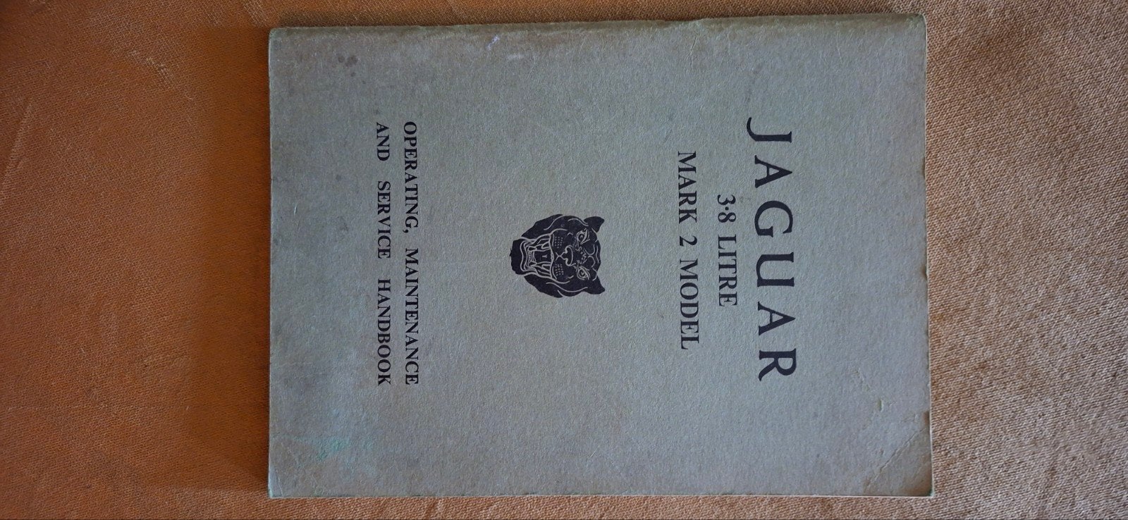 Jaguar 3.8 Litre Mark 2 Model Handleiding, Ophalen