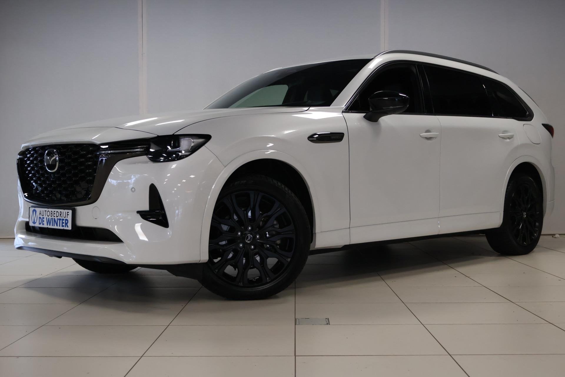Mazda CX-80 2.5 e-SkyActiv PHEV Homura Plus 7p, Auto's, Mazda, Automaat, Gebruikt, Zwart, CX-80