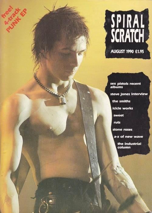 spiral scratch magazine+single-august 1990/v/a-punk/new wave, Verzenden, Gebruikt, Rock en Metal