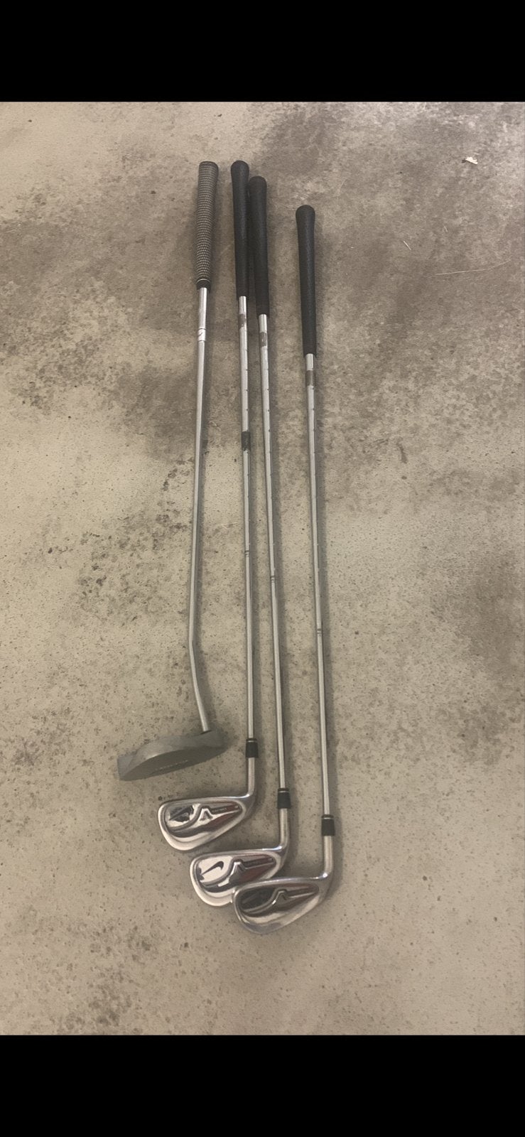 Golfset met tas - Nike clubs en Legend putter, Sport en Fitness, Golf, Ophalen, Gebruikt, Set, Overige merken
