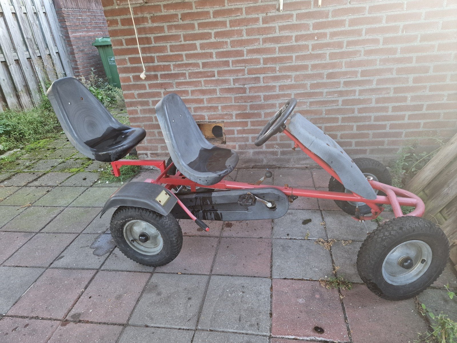 Skelter met duozit / extra stoel, Ophalen, Gebruikt, Overige merken, Duozit