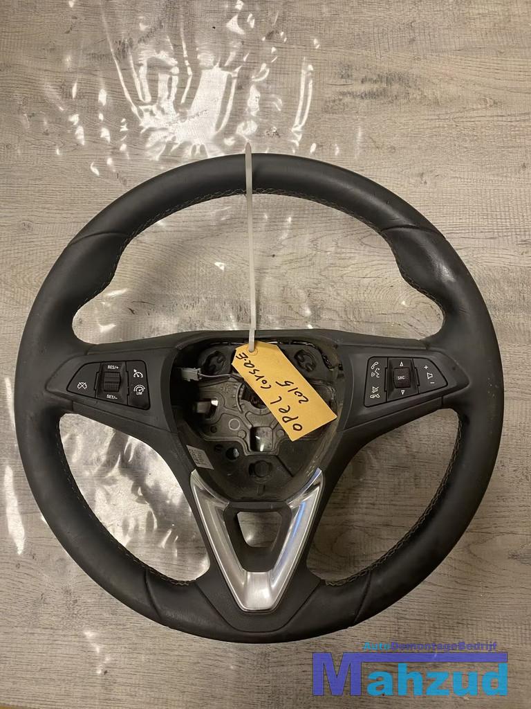 Opel Corsa E Astra K stuurwiel stuur leder 13403216, Gebruikt, Opel Automobile GmbH, Ophalen of Verzenden, Kontakt@opel-infoservice.de