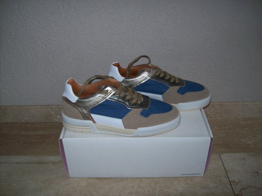 Nieuwe DWRS schoenen denim maat 41, DWRS, Blauw, Nieuw, Ophalen of Verzenden