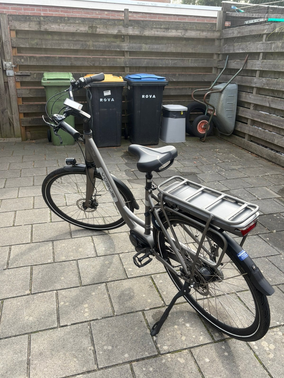 Vogue elektrische fiets, Bafang middenmotor, nette staat, Fietsen en Brommers, Ophalen, Gebruikt, Overige merken