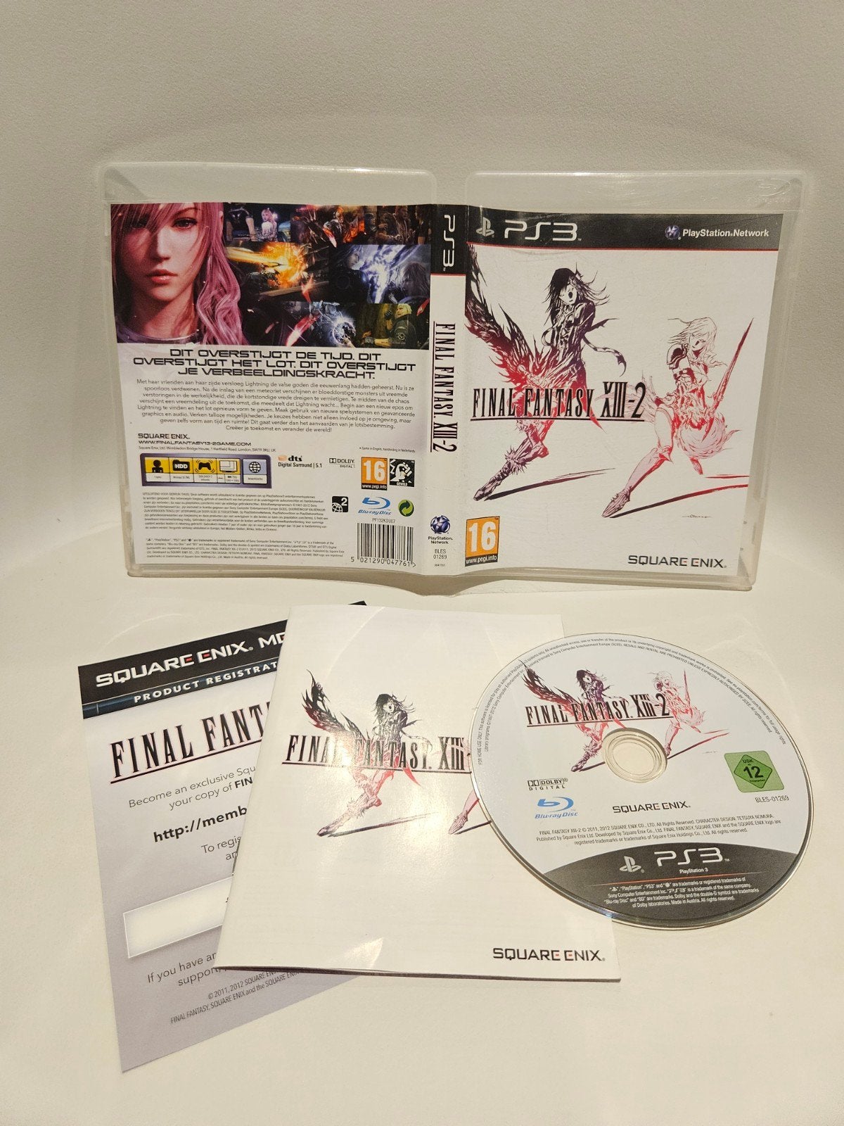 Final Fantasy XIII-2 PS3, 1 speler, Ophalen of Verzenden, Zo goed als nieuw, Role Playing Game (Rpg)