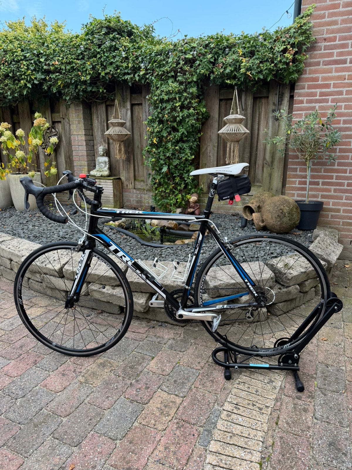 Trek Racefiets – Shimano - Carbon voorvork, Gebruikt, Aluminium, Meer dan 20 versnellingen, 53 tot 57 cm