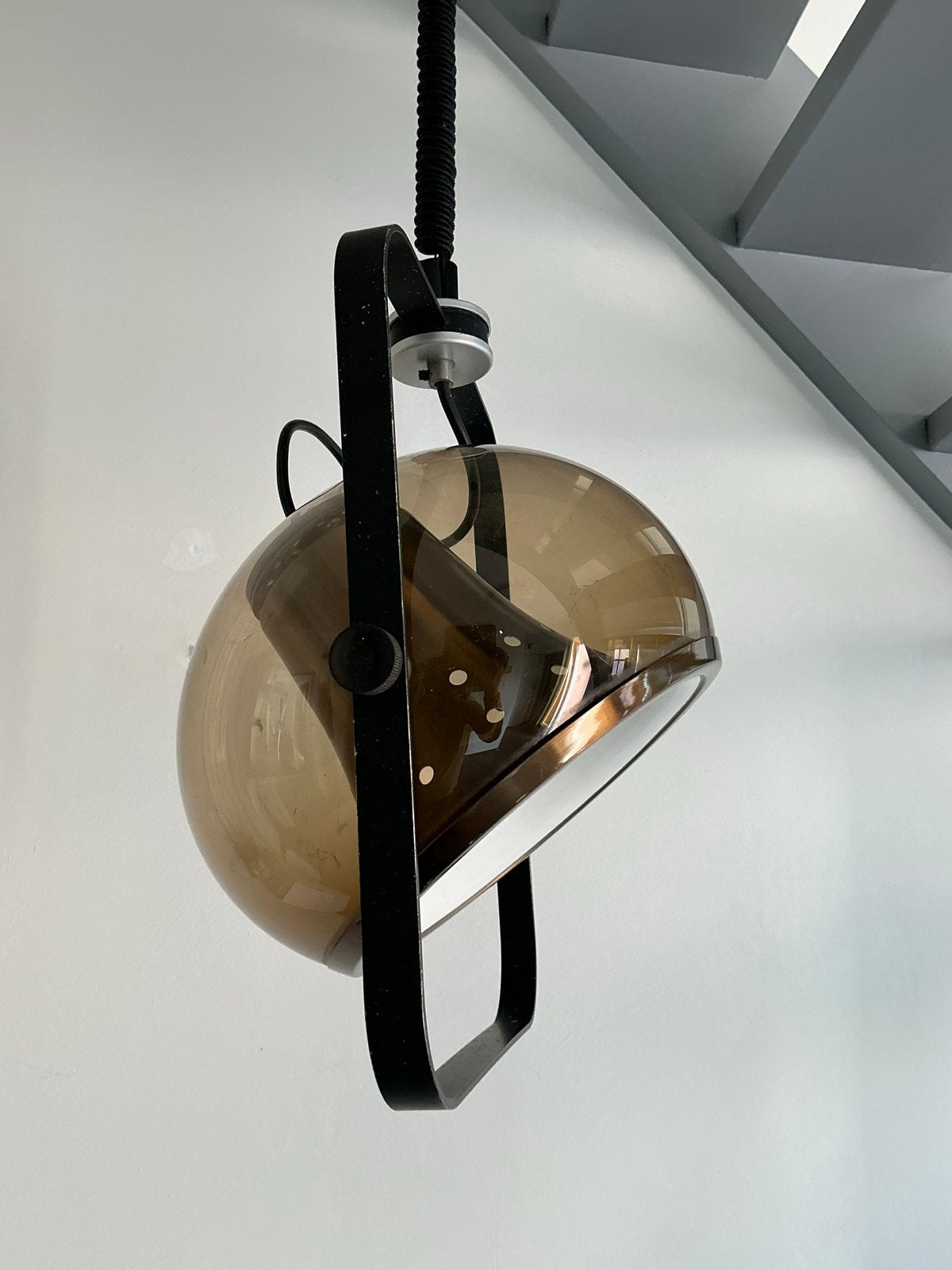 Dijkstra Space Age Hanglamp Jaren '60 - Verstelbaar, Ophalen of Verzenden