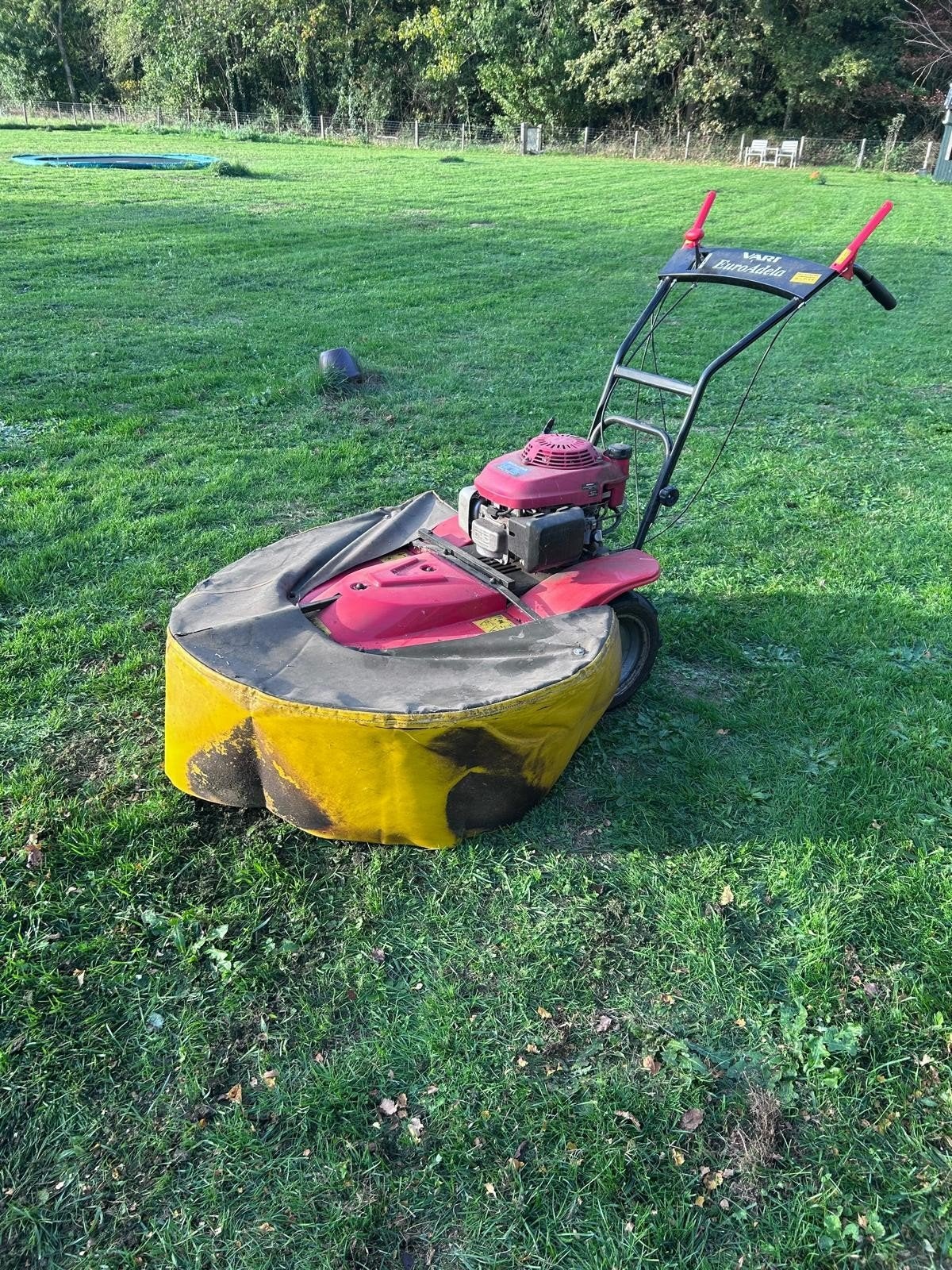 Vari Adela Trommelmaaier voor Hoog Gras en Ruig Terrein, Tuin en Terras, Grasmaaiers, Ophalen