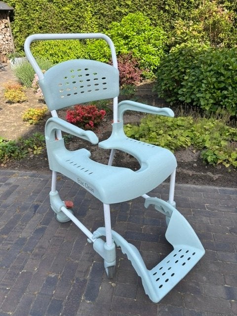 Verrijdbare douchetoiletstoel Etac Clean   55 cm, Diversen, Ophalen, Zo goed als nieuw