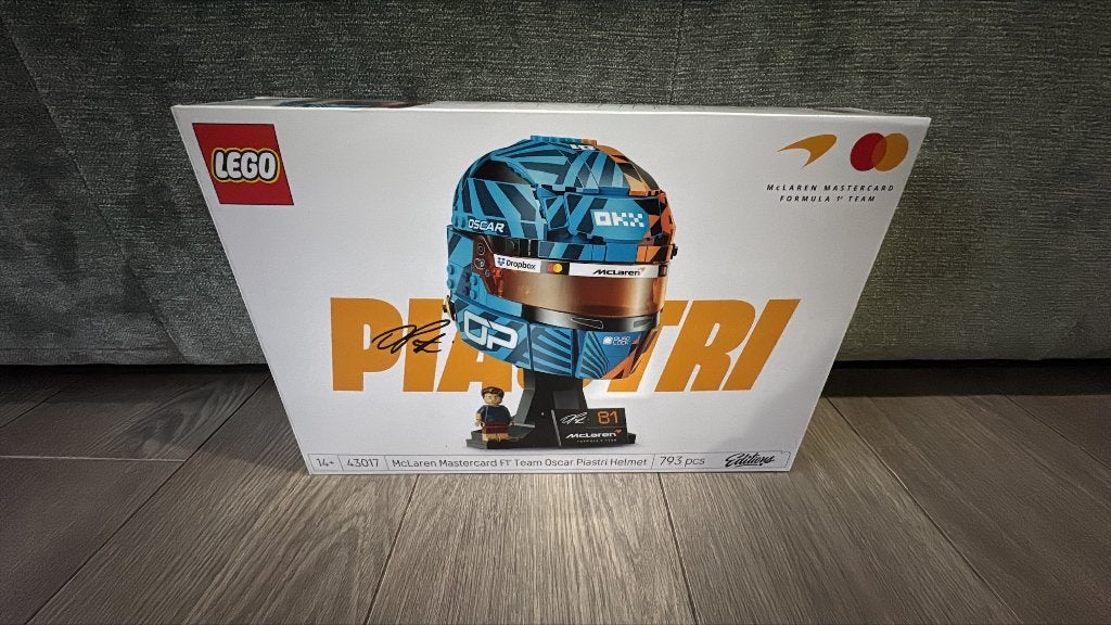 Lego Editions 43017 McLaren helm van Oscar Piastri NIEUW, Overige thema's, Lego, Nieuw, Ophalen of Verzenden