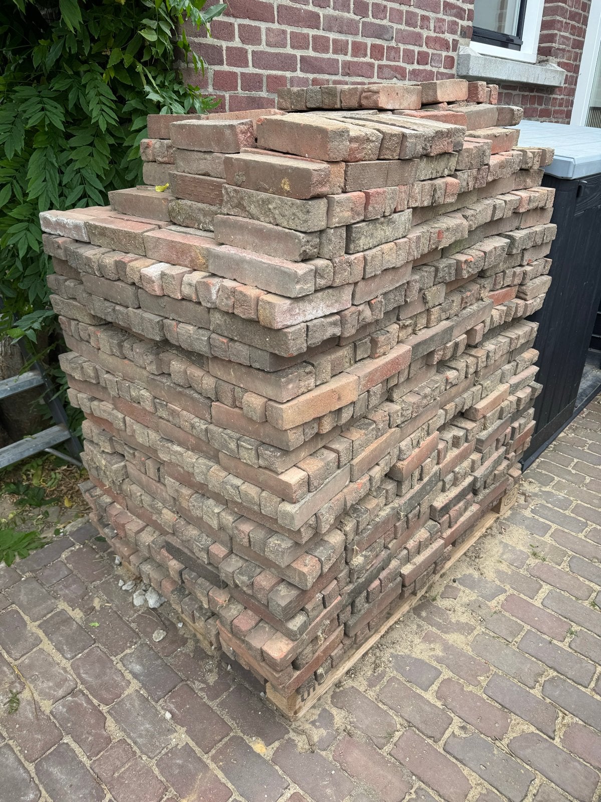 Gebakken waaltjes, Ophalen, Gebruikt, Klinkers