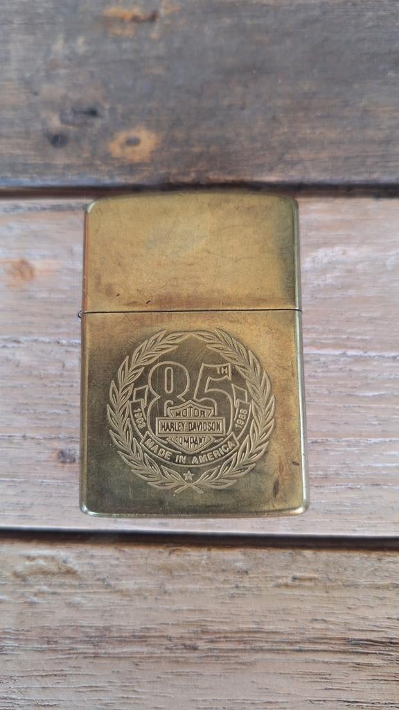 Zippo aansteker 85 jaar Harley-Davidson, Verzamelen, Ophalen of Verzenden