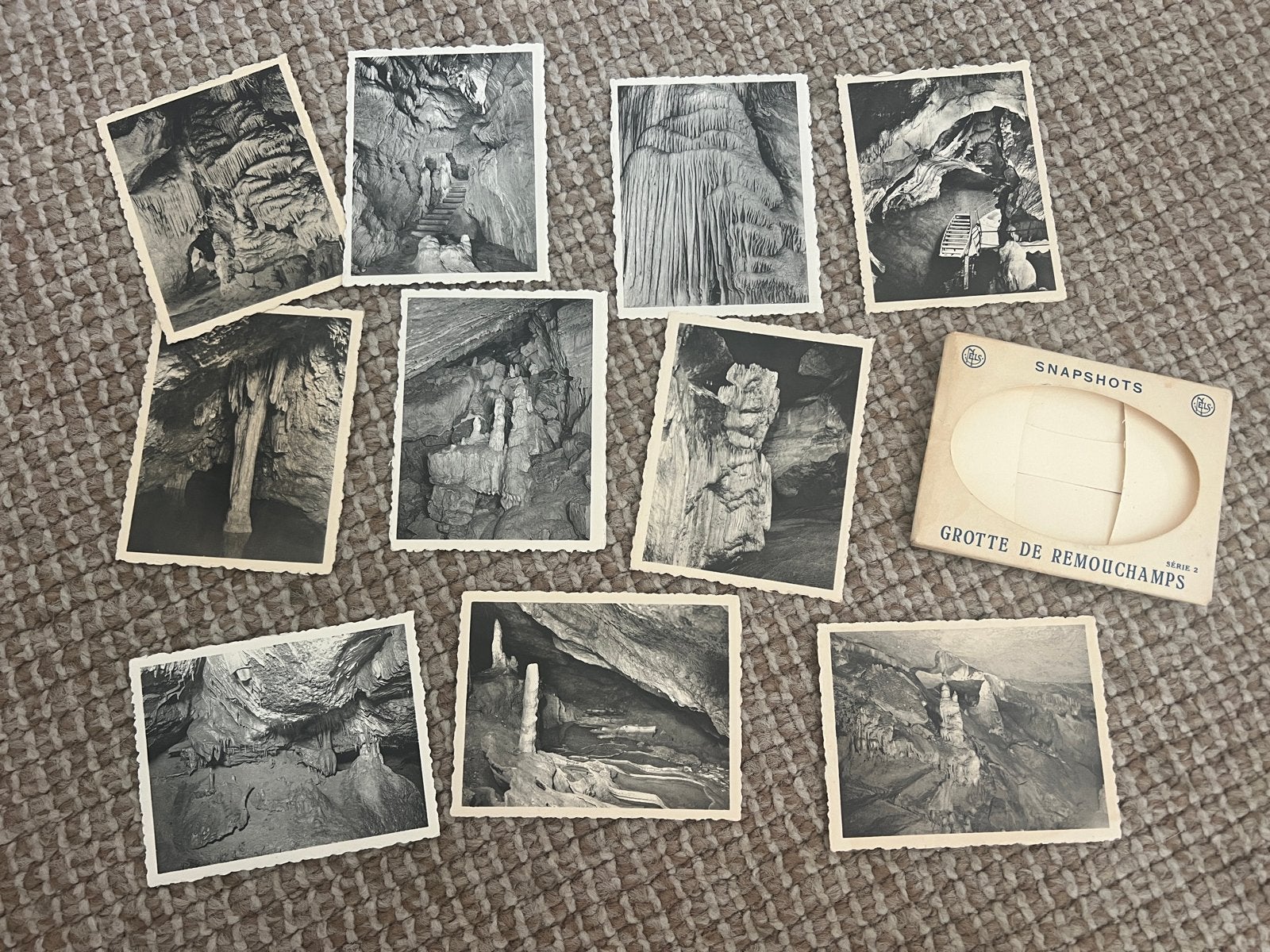 Vintage foto's Grotten van Remouchamps - Serie 2, Foto, Nieuw, Voor 1940, Buitenland