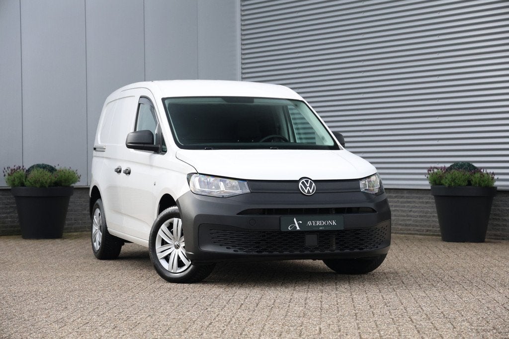 Volkswagen Caddy Cargo 1.5 TSI Automaat Benzine Cruise|Stoel, Auto's, Bestelauto's, 4 cilinders, Volkswagen, 116 pk, Wit