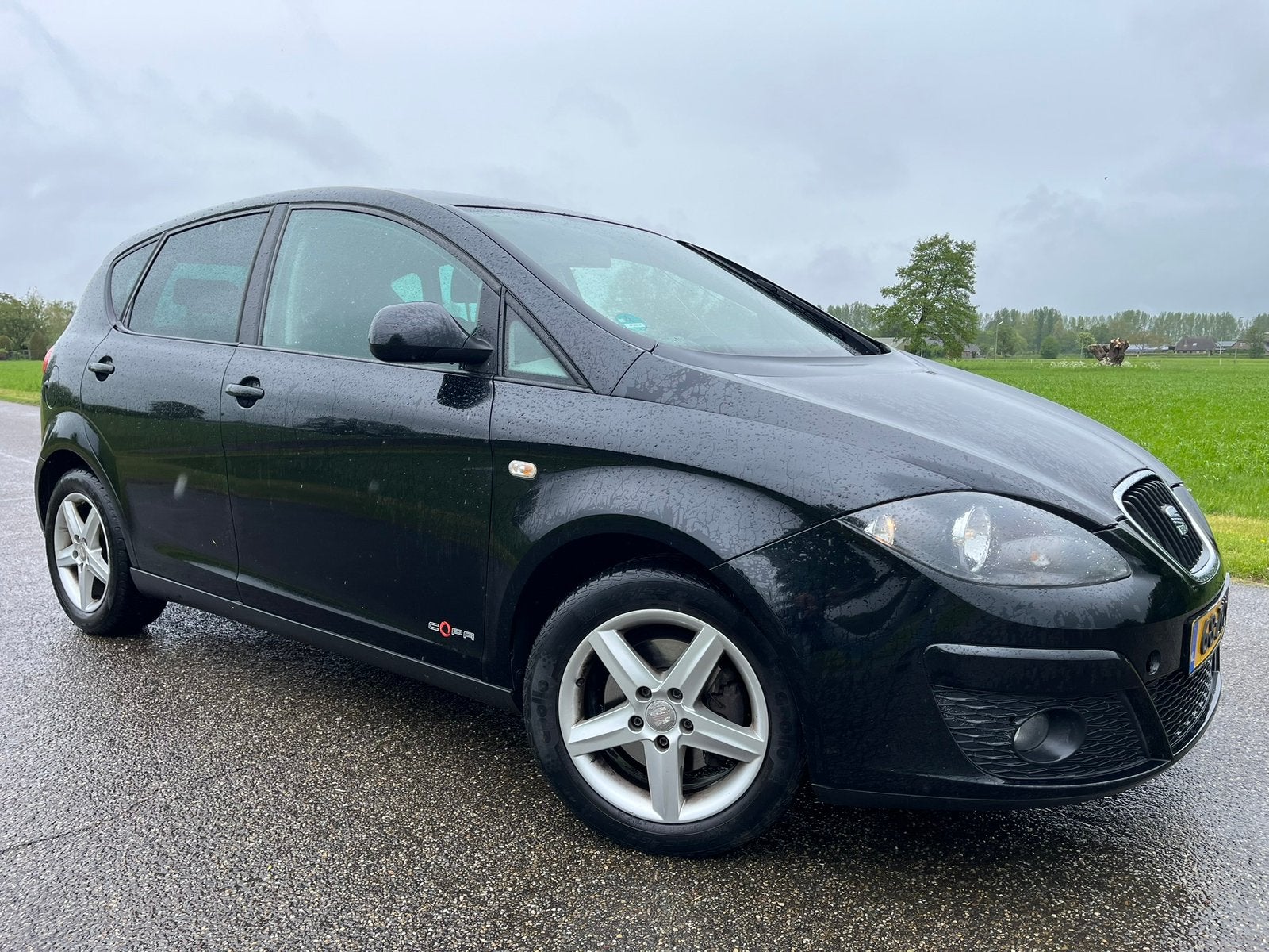 Seat Altea 1.6 TDI 77KW 2011 Zwart, Euro 5, Zwart, 4 cilinders, Zwart