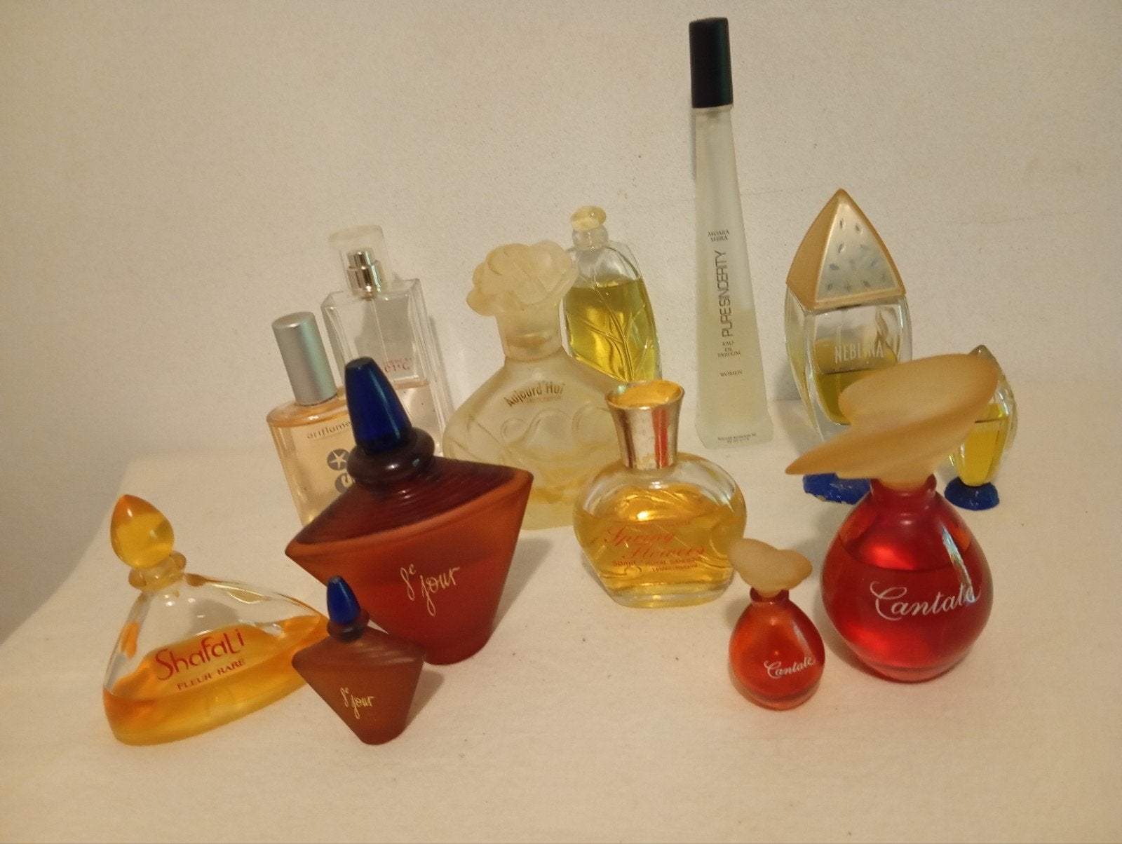 verzameling YVES ROCHER oude parfum flesjes, Ophalen of Verzenden, Miniatuur